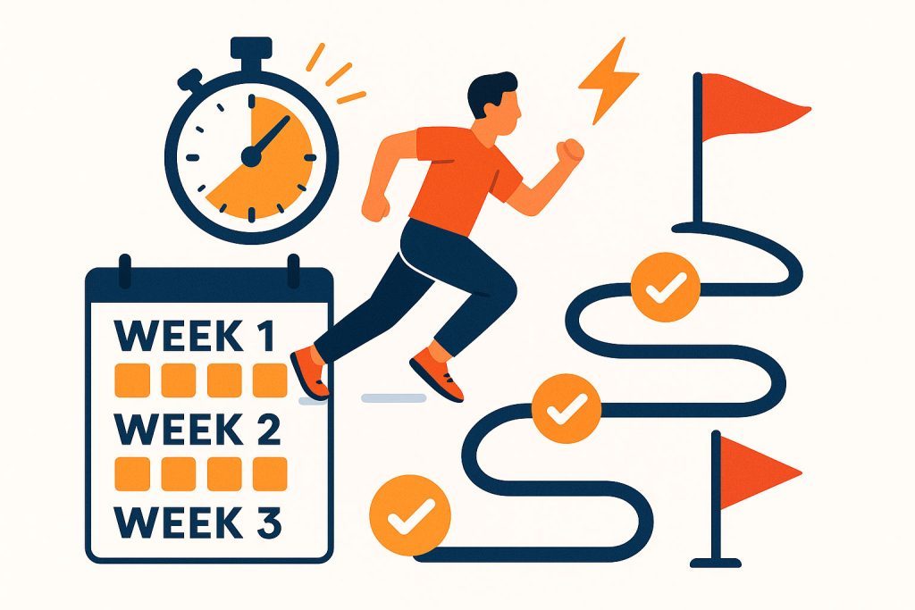 Cansou do time desanimar no meio do mês? Use ciclos curtos e campanhas para sustentar o engajamento