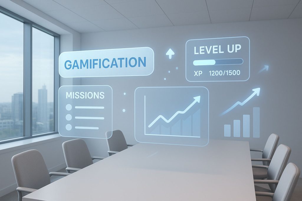 Como implementar gamificação na sua empresa em 5 passos  Gamificação como sistema, não brincadeira