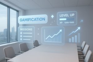 Como implementar gamificação na sua empresa em 5 passos  Gamificação como sistema, não brincadeira