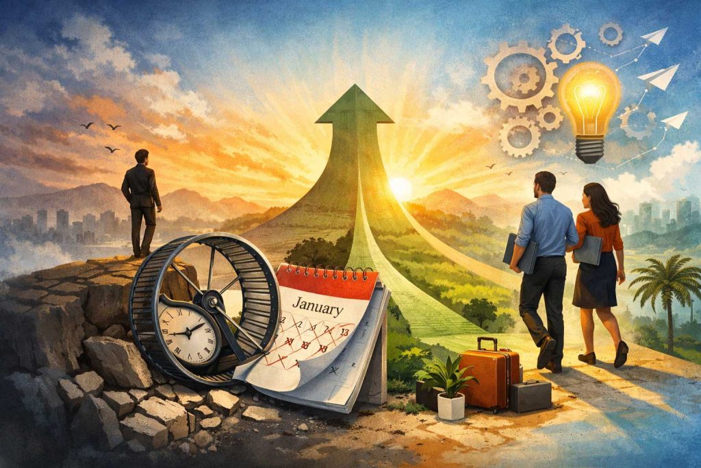 Recomeçar sem repetir: como o RH pode quebrar o ciclo do “mais do mesmo” em janeiro